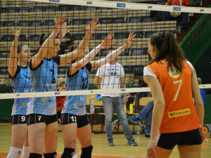 Olomoucké volejbalistky hrály první kolo nadstavby proti Ostravě