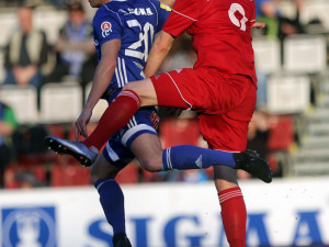 Sigma dala Třinci gól již po sedmnácti vteřinách, pak utkání kontrolovala