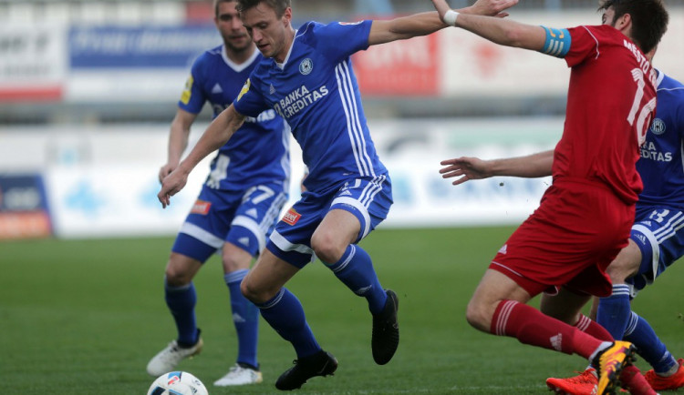 Sigma dala Třinci gól již po sedmnácti vteřinách, pak utkání kontrolovala