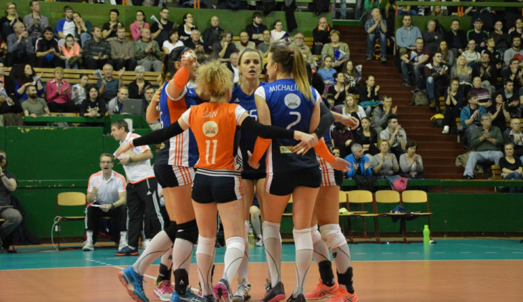 Volejbalistky Olomouce zaskočily domácí Prostějov | Ilustrační foto