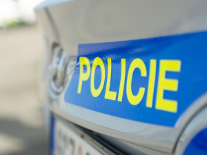 Žena narazila na sjezdu z dálnice u Velké Bystřice se svým autem do stojícího policejního vozu, tři zranění