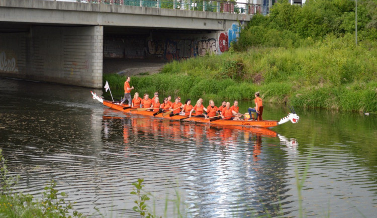 dračí lodě v Olomouci