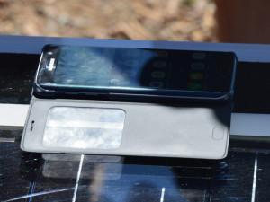 Chytrá lavička ve Smetanových Sadech u altánu