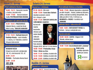 Program Velkolosinských svatojánských slavností