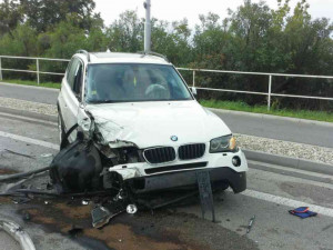 Nehoda v Prostějově