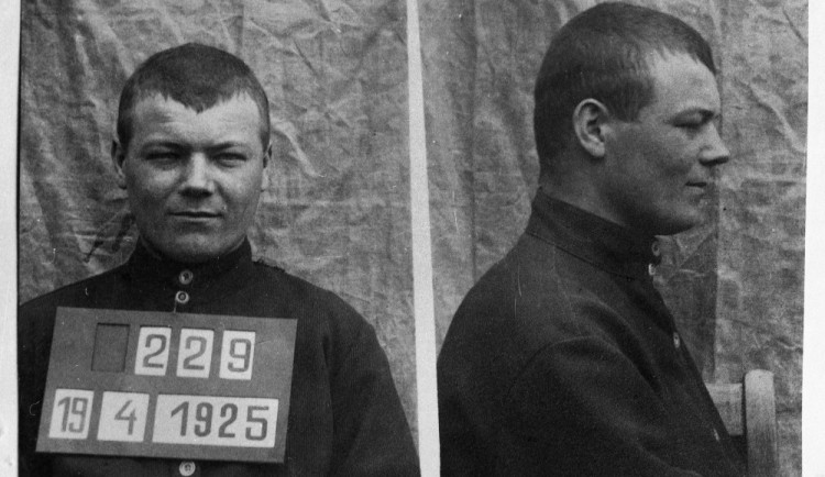 Martin Lecián na fotografii z 19. 4. 1925. (Fotoarchiv Vlastivědného muzea v Olomouci)