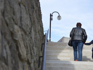 FOTO: Blažejské schody jsou po rekonstrukci opět otevřené
