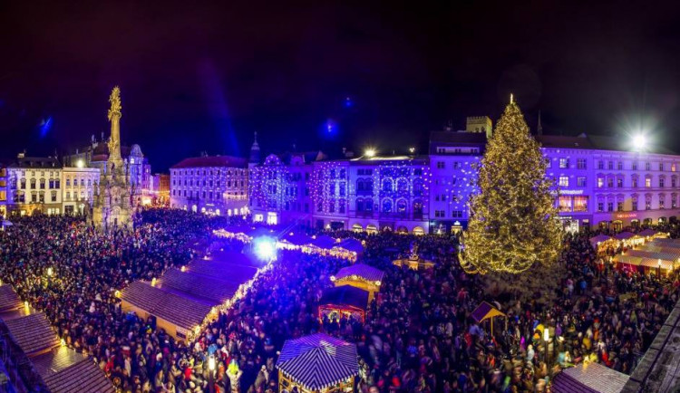 Vánoční trha v Olomouci