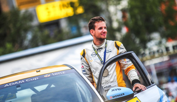 Mladý rallye závodník z Olomouce Martin Baďura