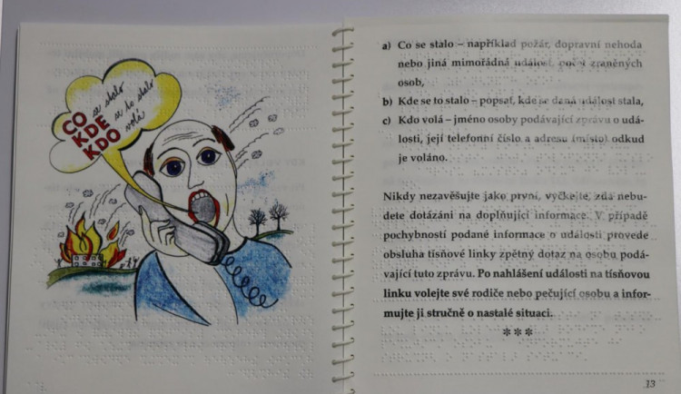 Publikace pro nevidomé a slabozraké děti