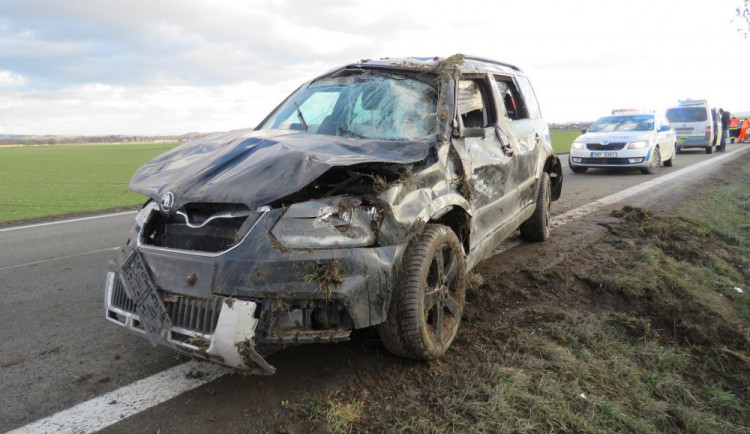 Škoda po vytažení z příkopu