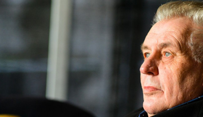 Miloš Zeman (ilustrační fotografie)