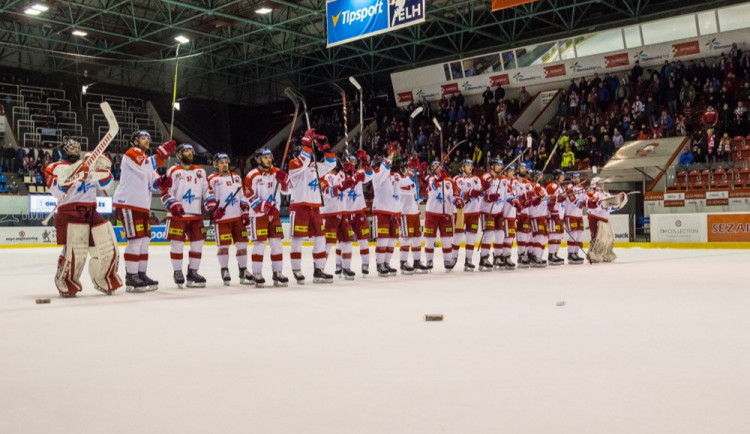 Olomoučtí hokejisté postupují přímo do play off. Čeká je buď Hradec Králové, nebo Plzeň