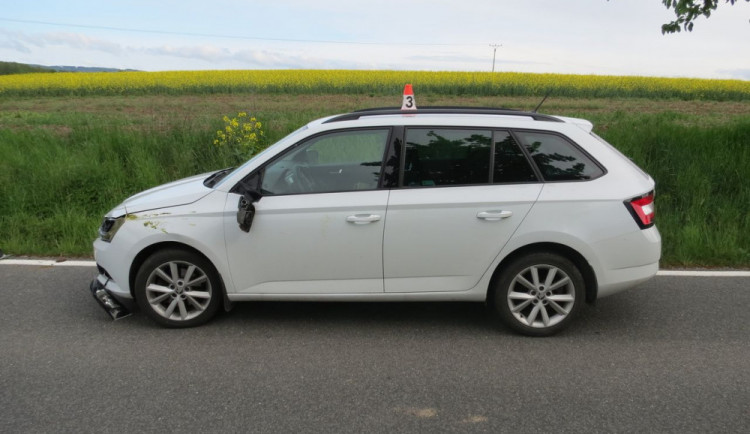 Řidičce vběhl před auto srnec, který po srážce uhynul. Letos je to na Šumpersku sedmašedesátý případ střetu se zvěří