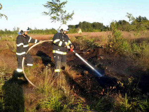 Pět jednotek hasičů zasahovalo u požáru u Kozlova na Olomoucku