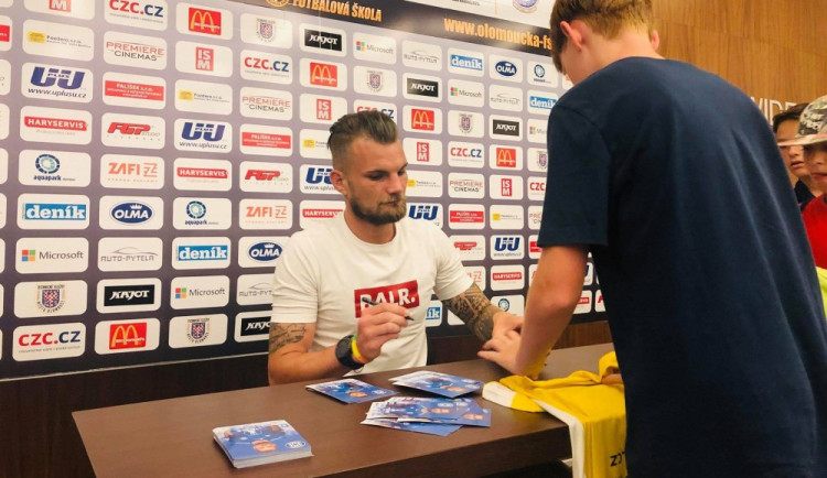 Hráči Sigmy představí nové dresy přímo na Horním náměstí. Nebude chybět autogramiáda