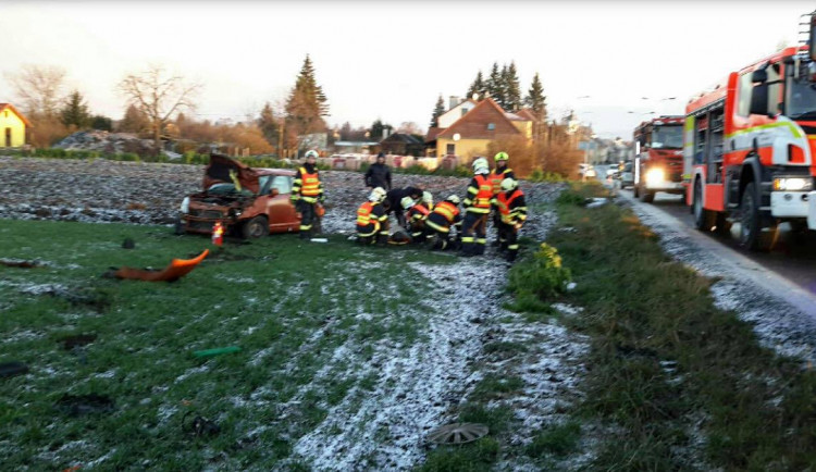 Dnešní ranní nehoda