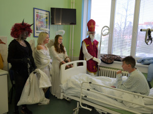 Nem Přerov_Mikuláš naděluje