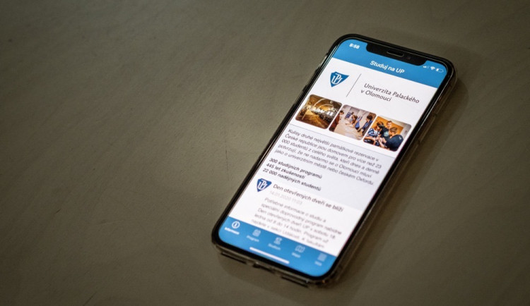 Aplikace Studuj na UP
