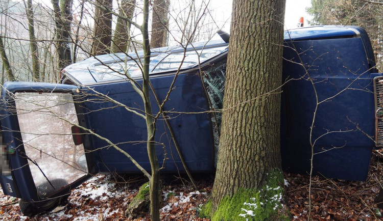 Havárie mezi Hněvkovem a Zábřehem