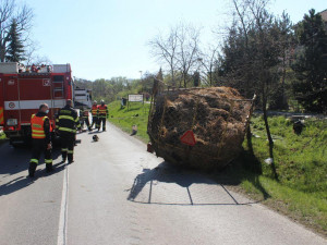 Dopravní nehoda v obci Plumlov