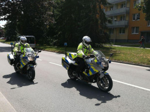 Policisté se o víkendu zaměřili na kontrolu motocyklistů v nebezpečných úsecích