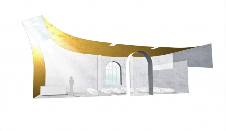 FOTO: Zábřeh bude mít brzy dokončenou smuteční síň, bude mít i "boží oko"