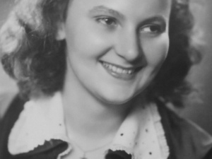 Mladá Květoslava Bartoňová