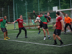FOTO: Šampiony olomouckého poháru v malém fotbale se stali Skunkové