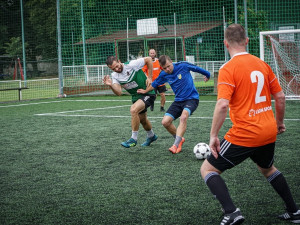 FOTO: Šampiony olomouckého poháru v malém fotbale se stali Skunkové