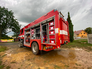 FOTO: Přes Olomoucko se opět přehnaly silné bouřky