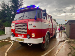FOTO: Přes Olomoucko se opět přehnaly silné bouřky