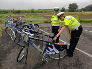 Policisté v pondělí v Olomouci zaměřili na cyklisty a cyklostezky