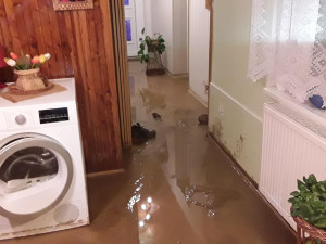 FOTO: Spadené stromy, nehody i bahno v domech. Olomoucký kraj zasáhly silné bouřky