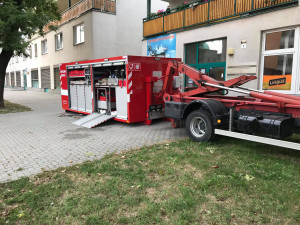 HZS Olomouckého kraje zasahovali na místě havárie