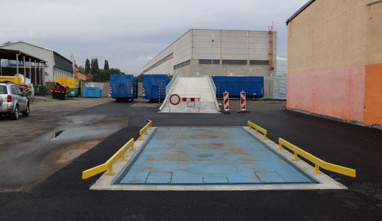 Nově upravený a rozšířenýsběrný dvůr