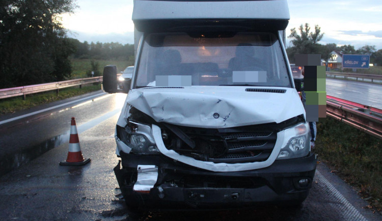 Foto z místa nehody.