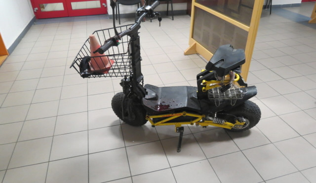 Elektrokolo opilého jezdce