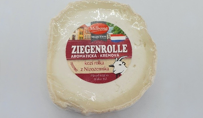 „Milbona“  Ziegenrolle, aromatická – krémová, kozí rolka z Nizozemska