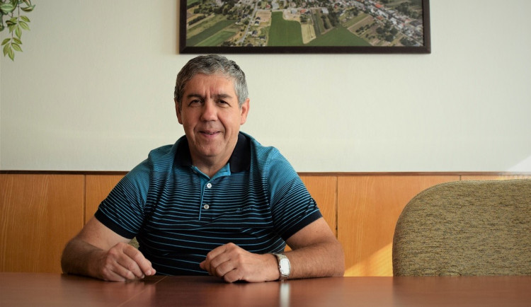 Předseda Zemědělského družstva Senice na Hané Jaroslav Navrátil