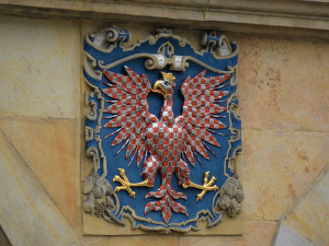 FOTO: Opravu olomoucké radnice dovršilo slavnostní odhalení erbů