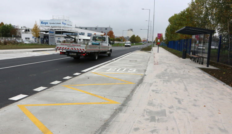 Od pondělí bude v provozu několik nových autobusových zastávek