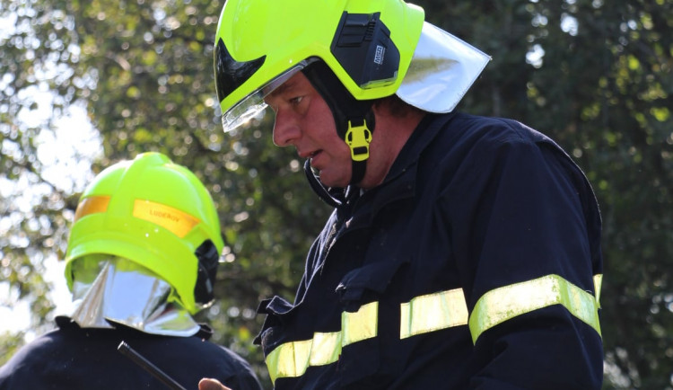 Dobrovolný hasič Martin Černý.