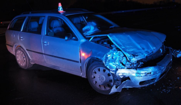 Foto z místa nehody