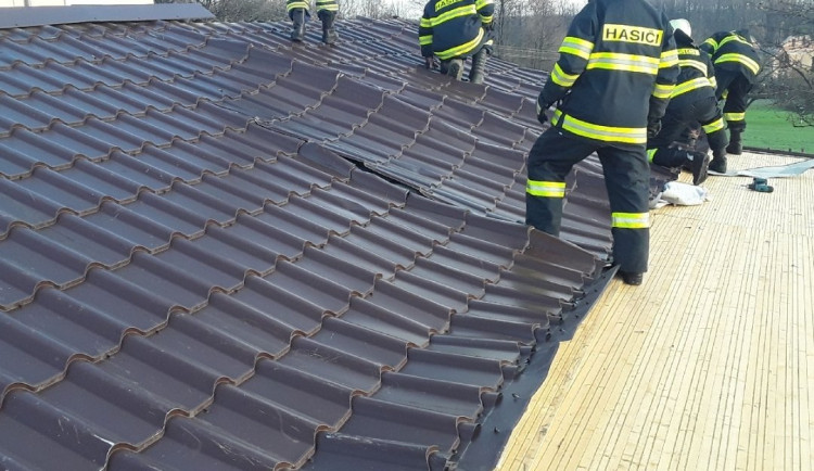 Zásah hasičů - Jeseník