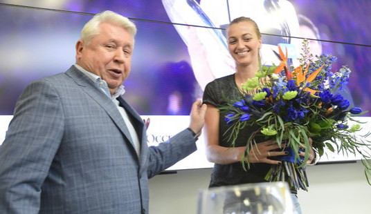 Miroslav Čermák a Petra Kvitová