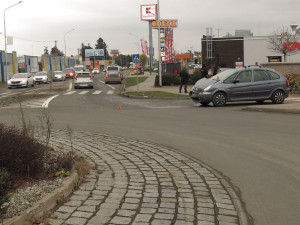 Foto z místa nehody