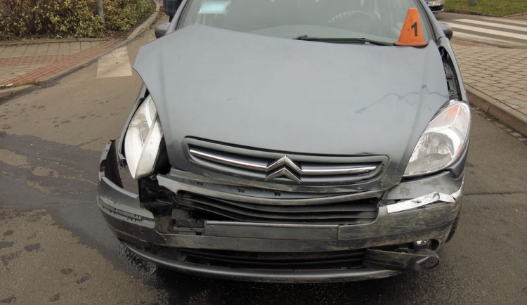 Foto z místa nehody