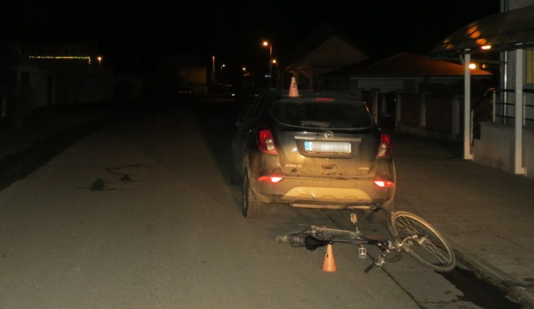 Foto z nehody v Tovačově.