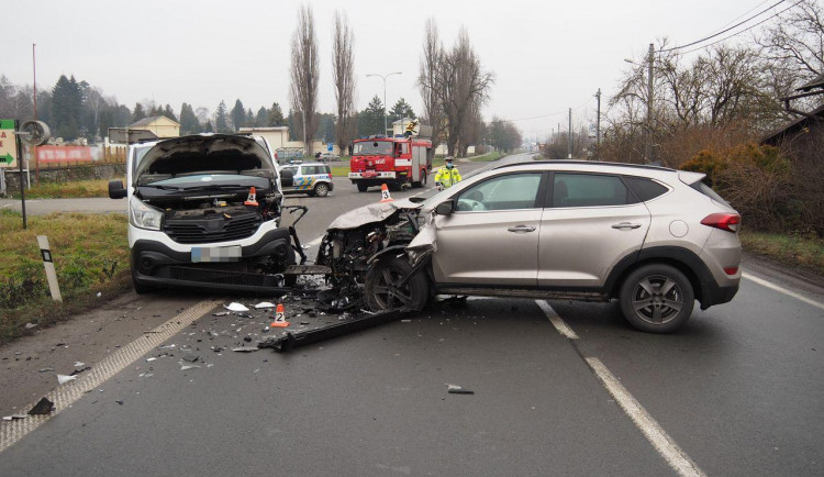 Foto z místa nehody